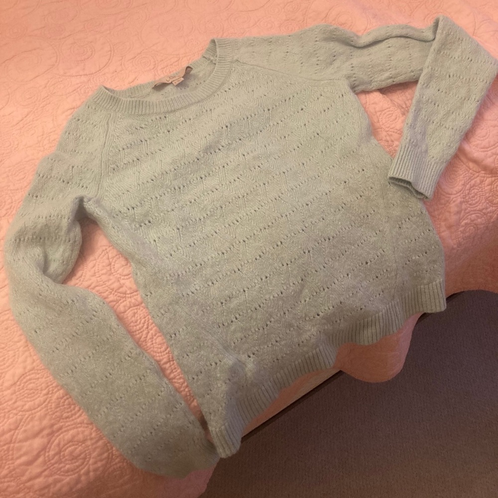 Loft blue sweater